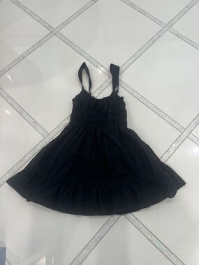 Aritzia (Sunday Best) Girls' Black Tiered Sundress - like new